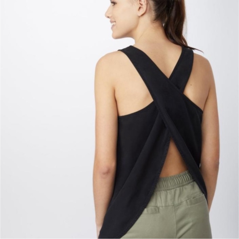 Ten tree open back tank top